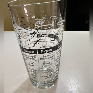 Cocktails anyone ? COCKTAIL MIXING GLASS.